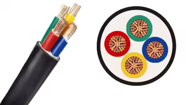 Cáp điện mềm VCm/VCT-Cu/PVC 4x